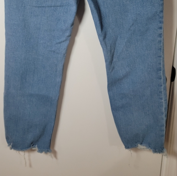 Abercrombie & Fitch Ultra High Rise Ankle Straight Button-Fly Jeans | Size 27/4R - Picture 7 of 9
